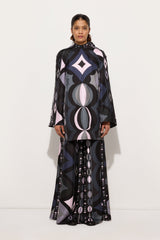 Collane Print Silk Twill Dress
 WOMAN Pucci