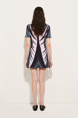 Volute Print Flared Dress
 WOMAN Pucci