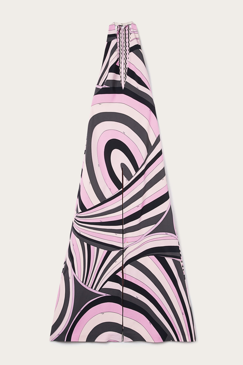 Iride Print Long V-Neck Dress
 WOMAN Pucci