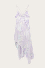 Iride Print Silk Twill Dress
 WOMAN Pucci