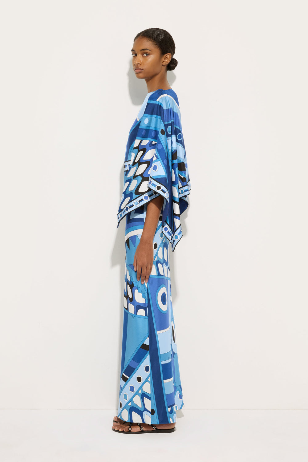 Vivara Print Dress with Silk Shawl
 WOMAN Pucci