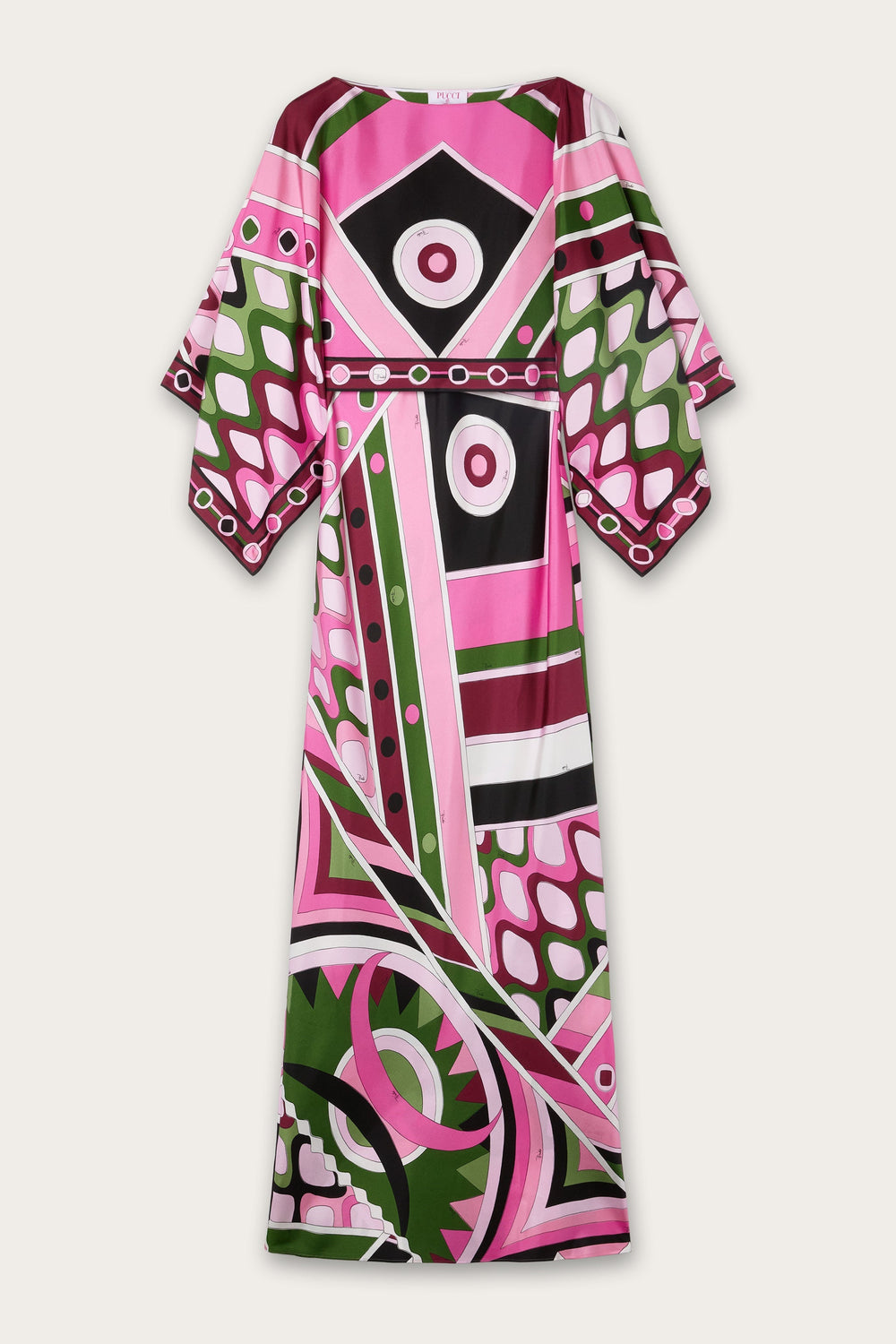 Vivara Print Dress with Cape
 WOMAN Pucci