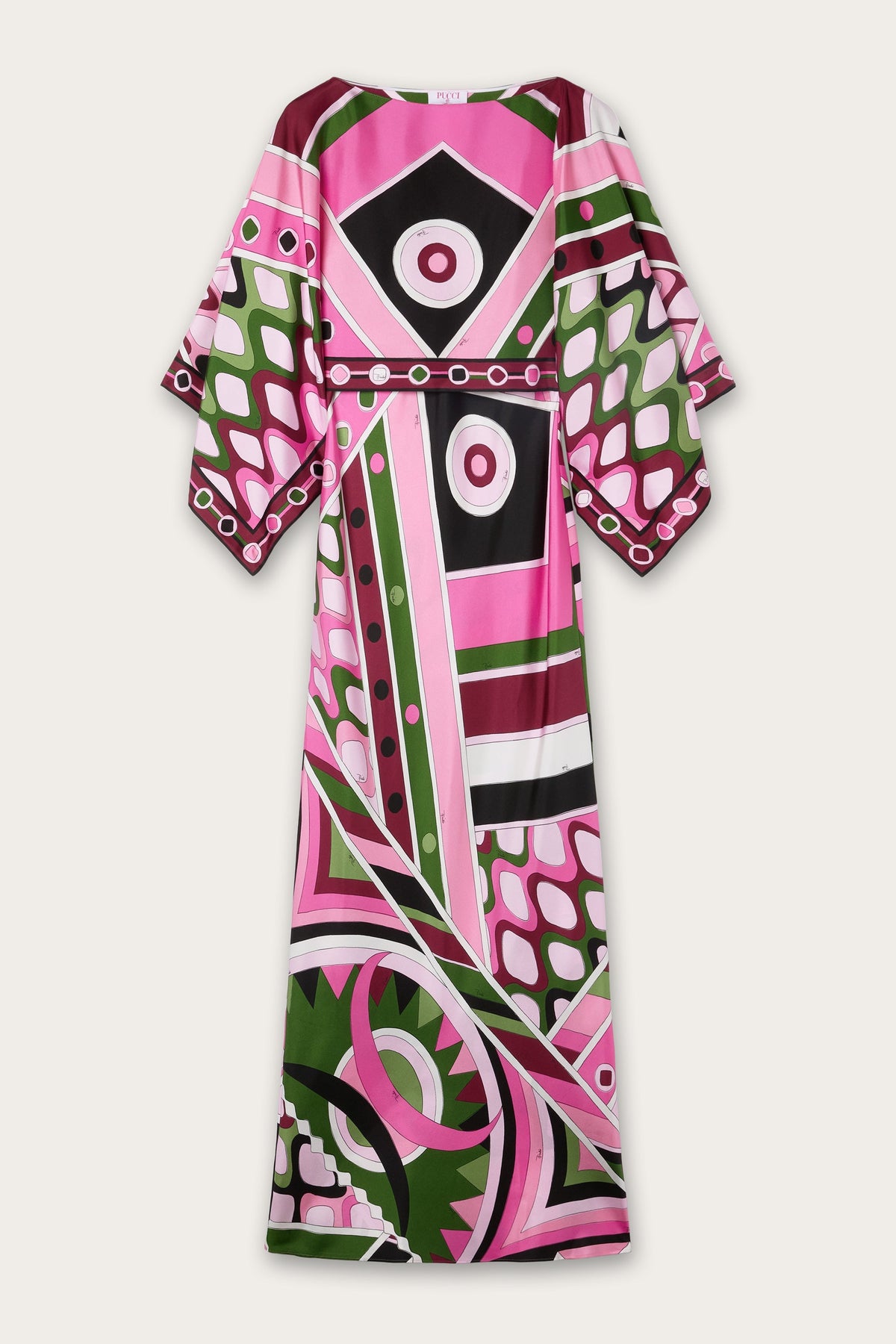 Vivara Print Dress with Cape
 WOMAN Pucci