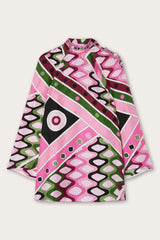 Vivara Print Silk Dress
 WOMAN Pucci