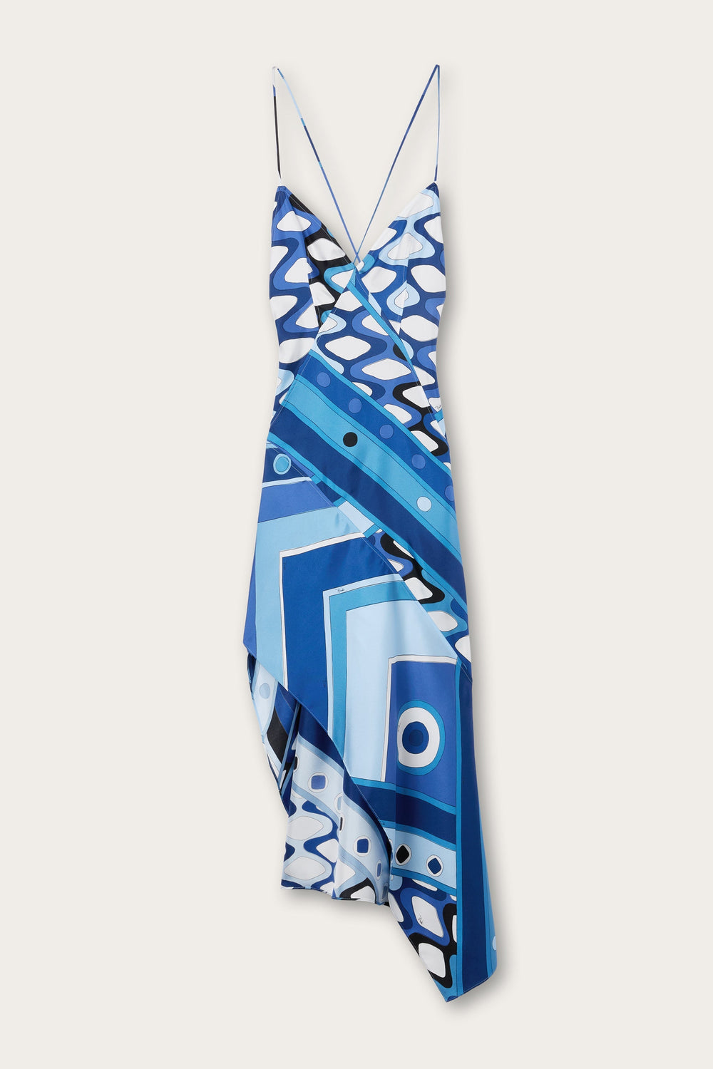 Vivara Print Long Silk Dress
 WOMAN Pucci