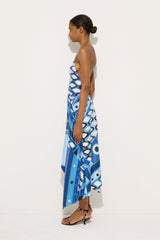 Vivara Print Long Silk Dress
 WOMAN Pucci