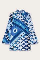 Vivara Print Silk Dress
 WOMAN Pucci