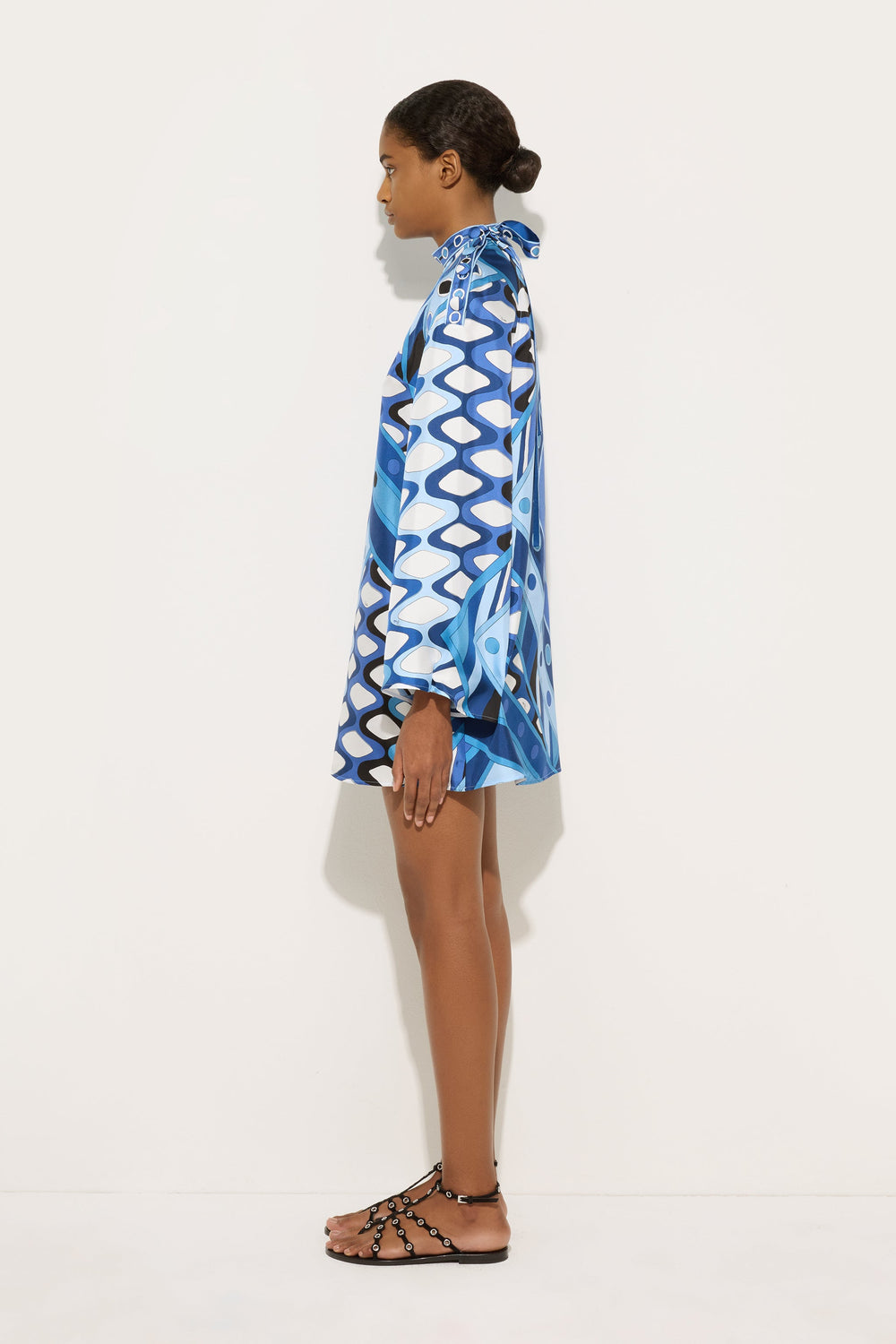 Vivara Print Silk Dress
 WOMAN Pucci