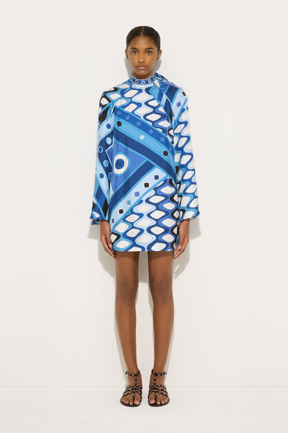 Vivara Print Silk Dress
 WOMAN Pucci