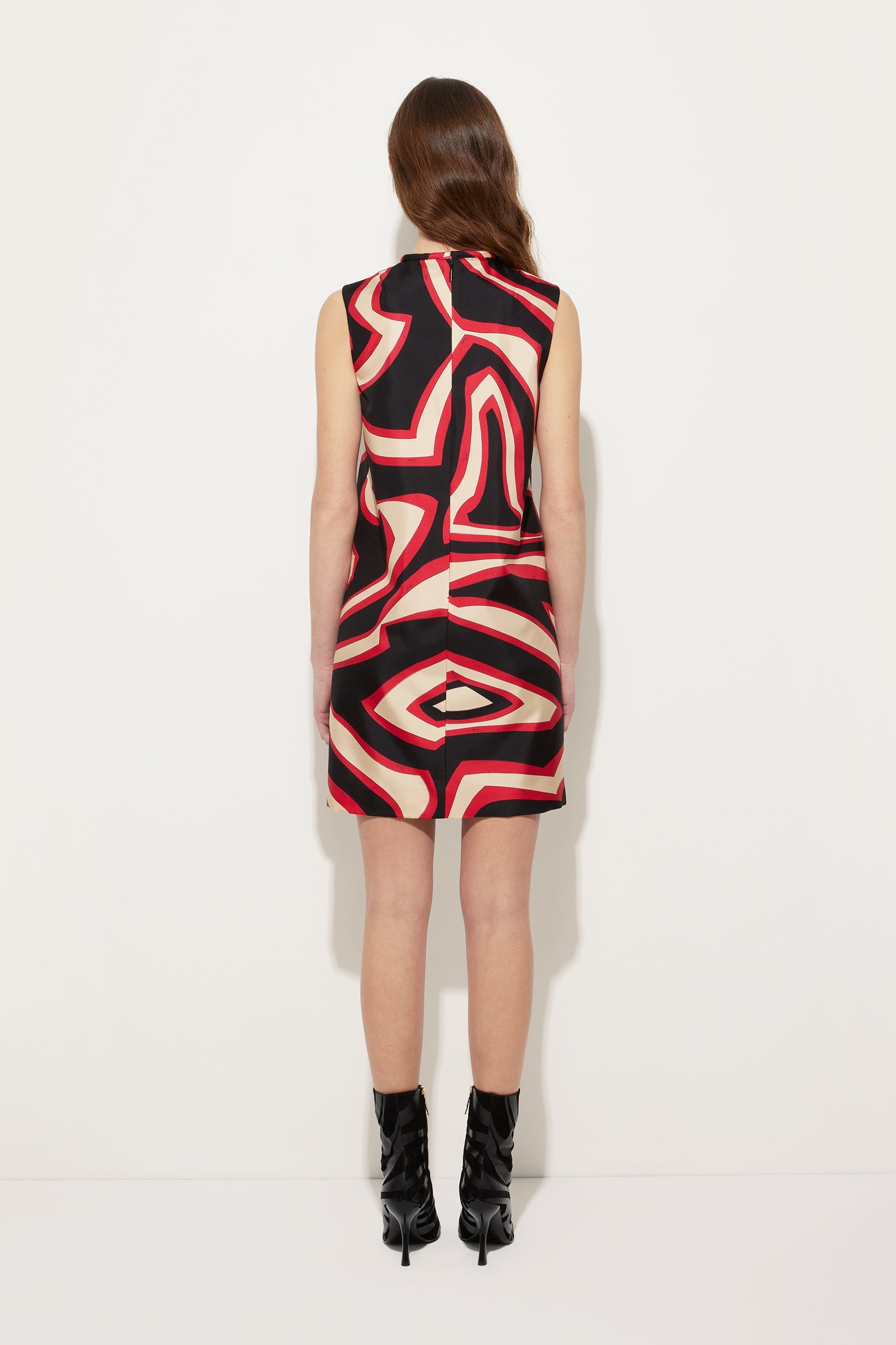 Labirinto Print Sleeveless Dress
 WOMAN Pucci
