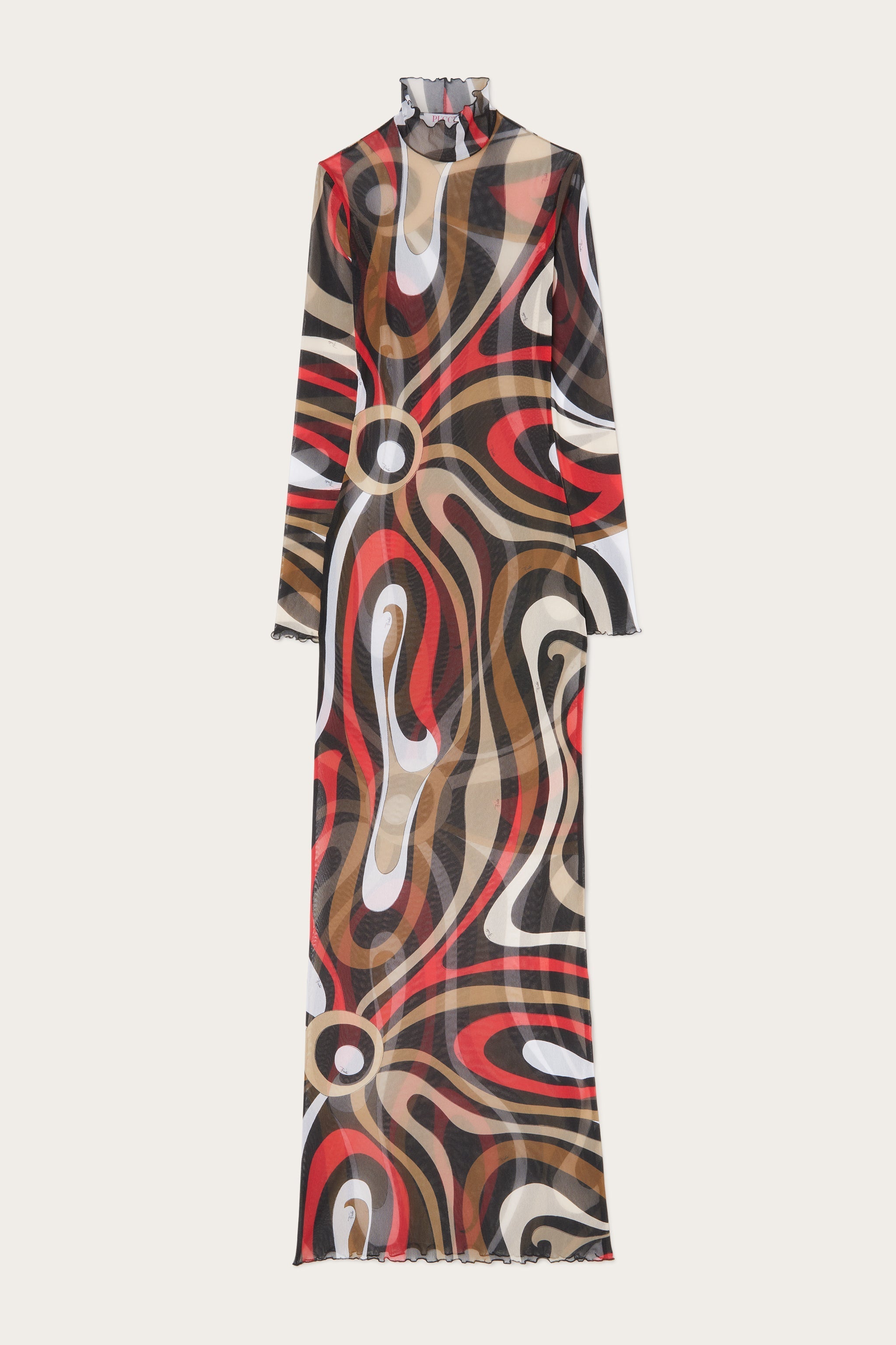 Marmo Print Tulle Dress
 WOMAN Pucci