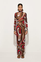 Marmo Print Tulle Dress
 WOMAN Pucci