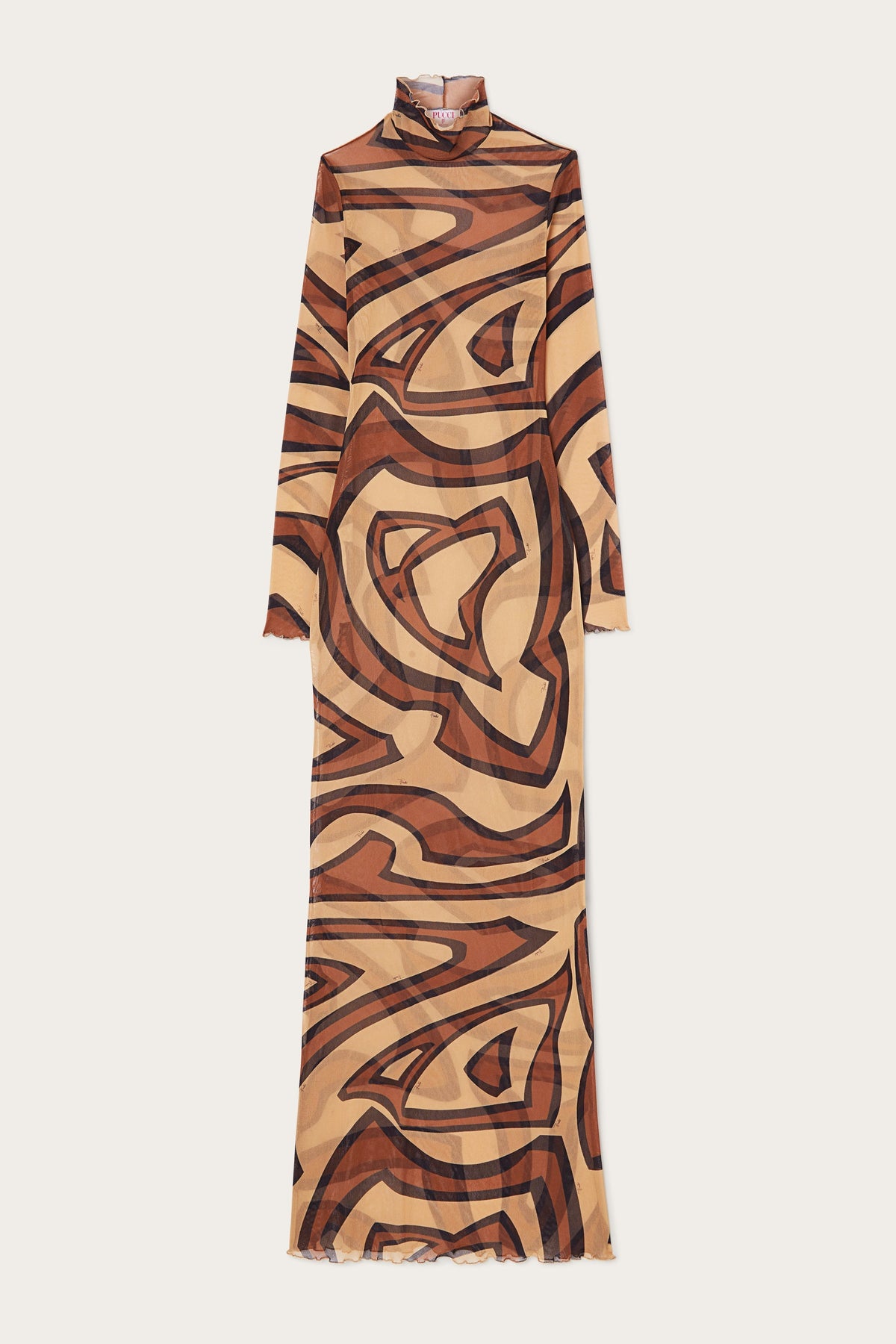 Labirinto Print Tulle Dress
 WOMAN Pucci