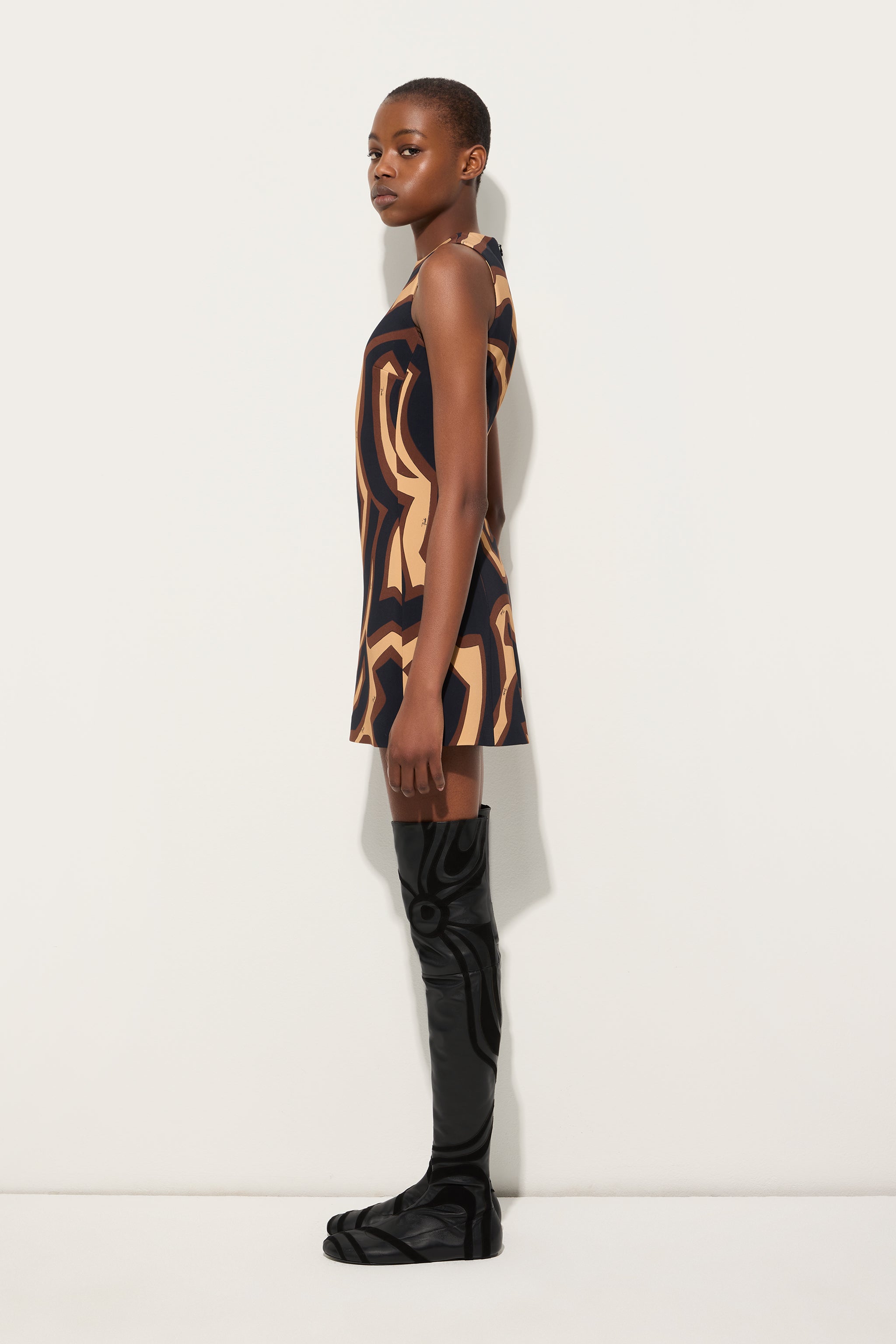 Labirinto Print A-line Dress
 WOMAN Pucci