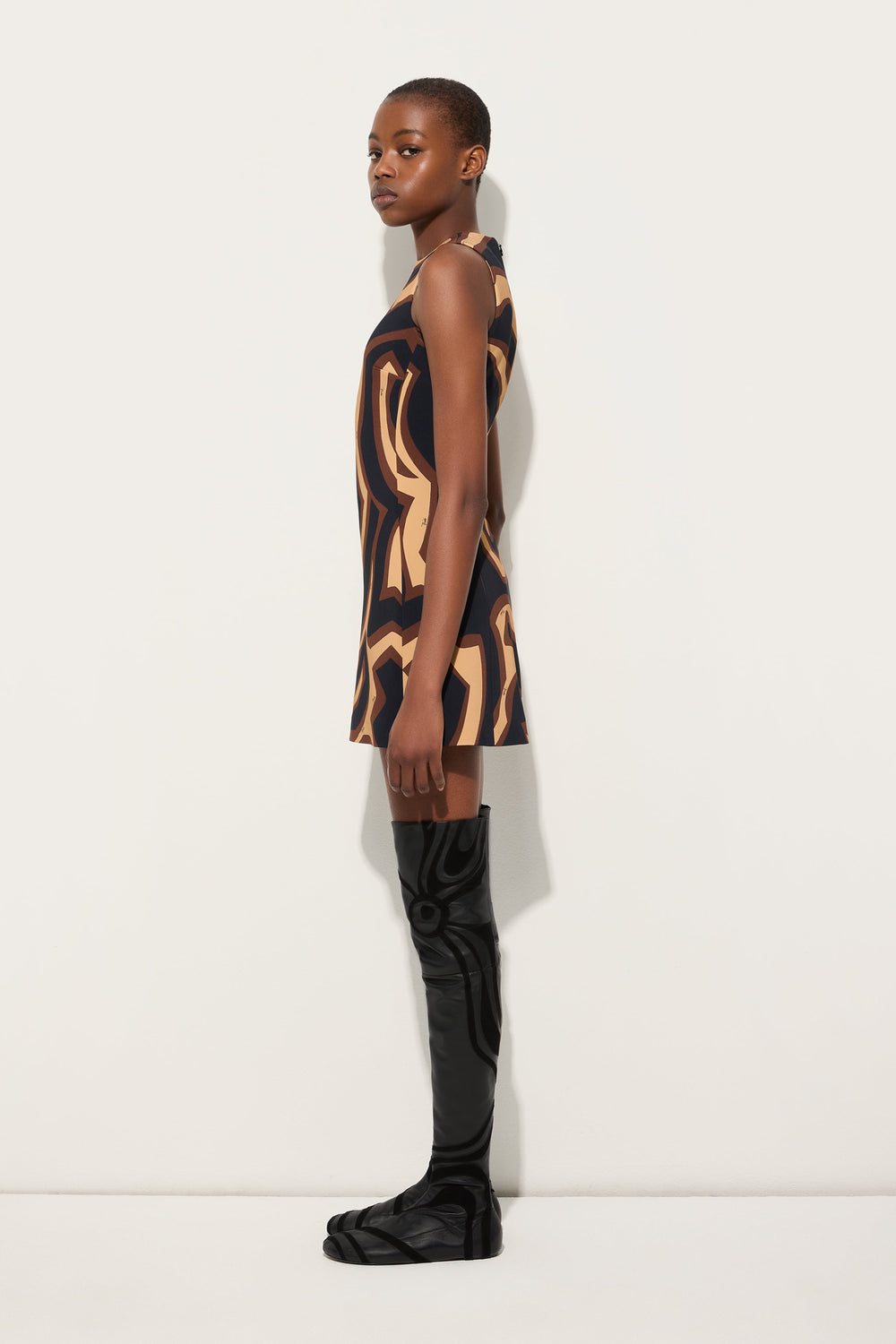 Labirinto Print A-line Dress
 WOMAN Pucci
