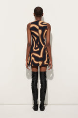 Labirinto Print A-line Dress
 WOMAN Pucci