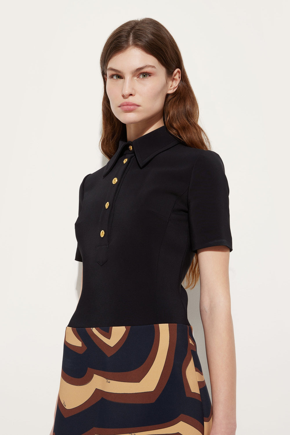 Labirinto Print Short Dress
 WOMAN Pucci