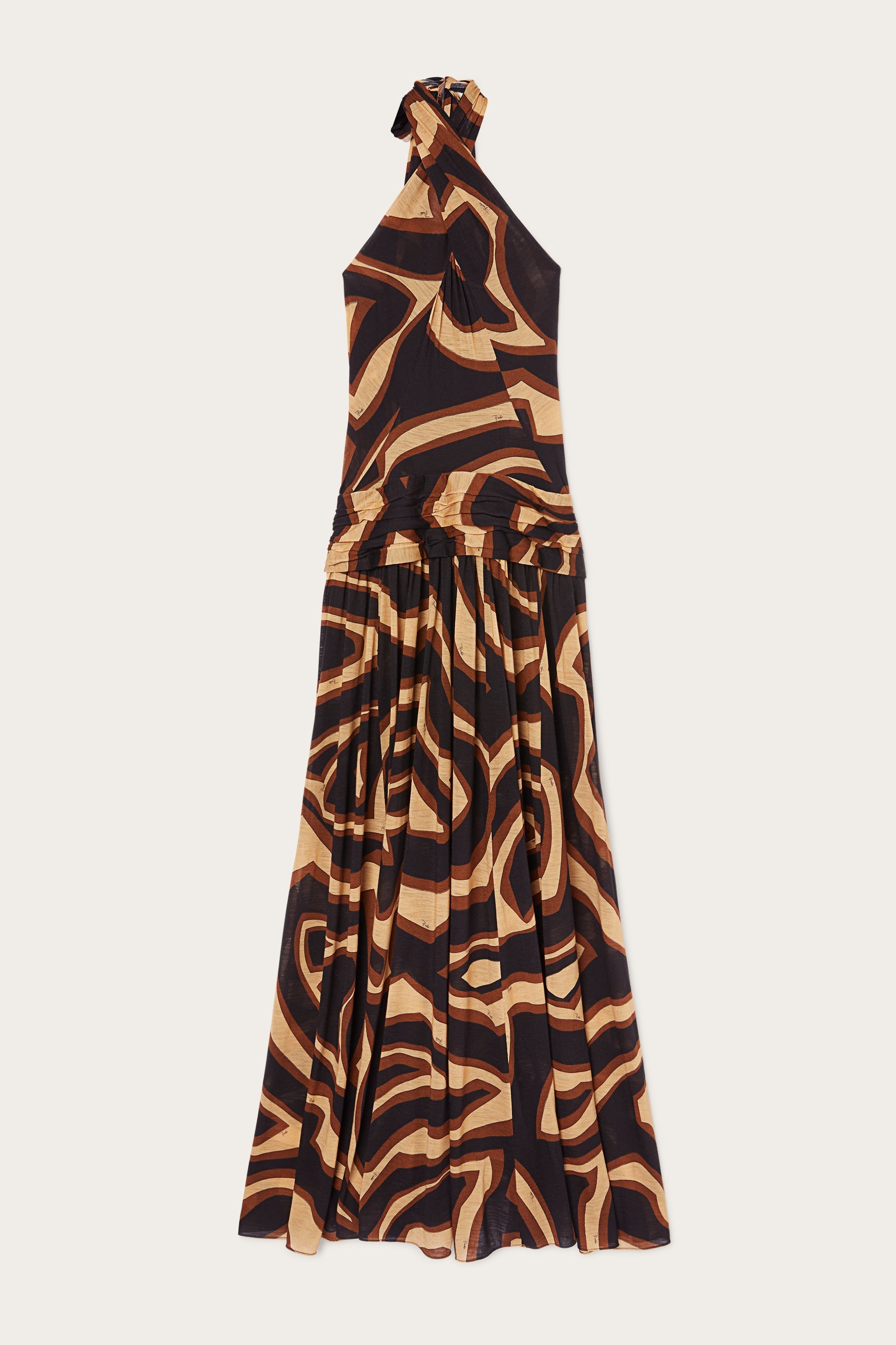 Labirinto Print Sleeveless Dress
 WOMAN Pucci