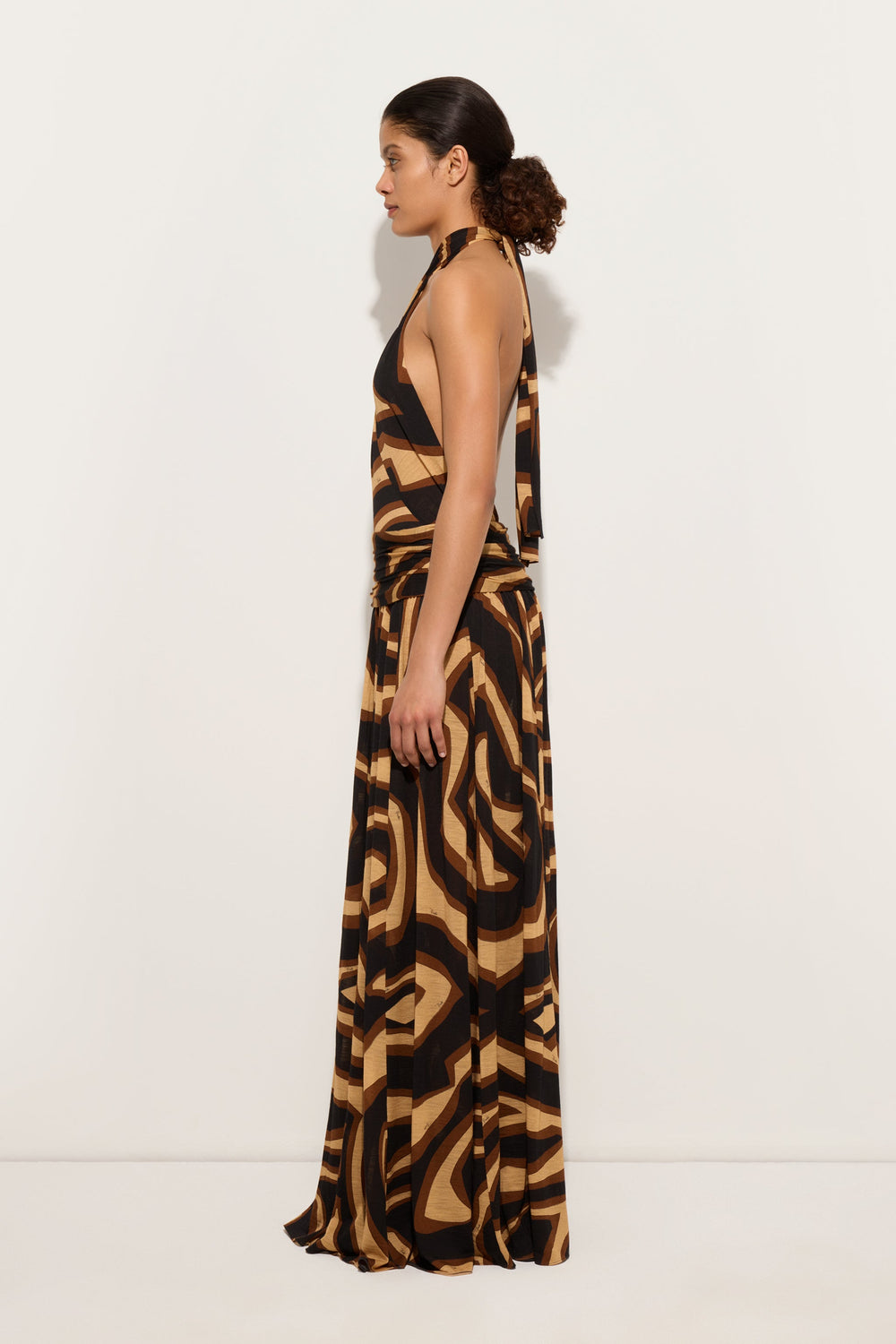 Labirinto Print Sleeveless Dress
 WOMAN Pucci