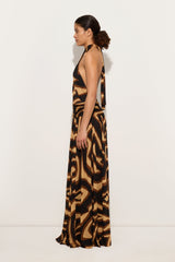 Labirinto Print Sleeveless Dress
 WOMAN Pucci