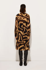 Labirinto Print Wrap Dress
 WOMAN Pucci