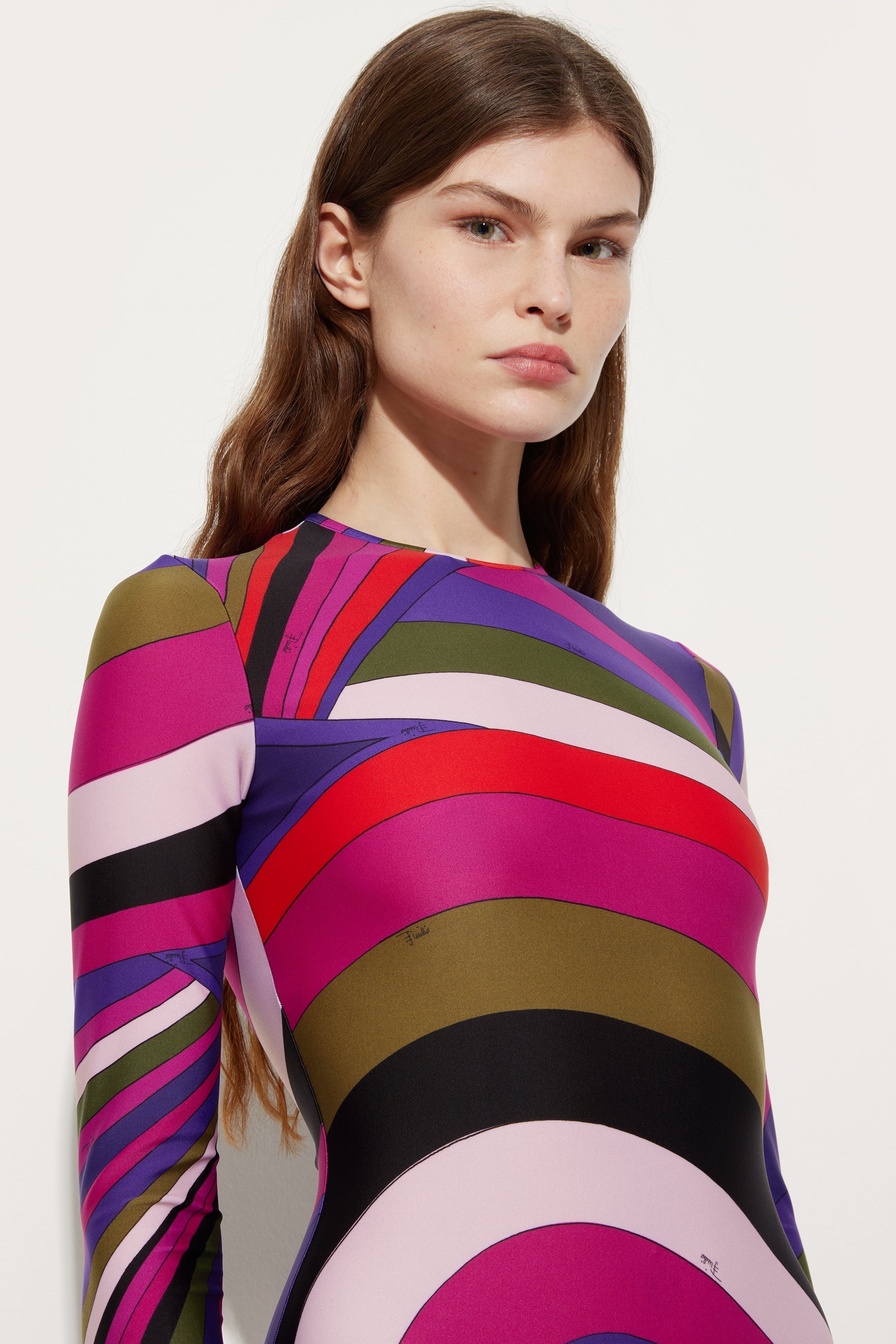 Iride Print Lycra Dress
 WOMAN Pucci