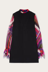Printed Sleeve Sheath Dress
 WOMAN Pucci