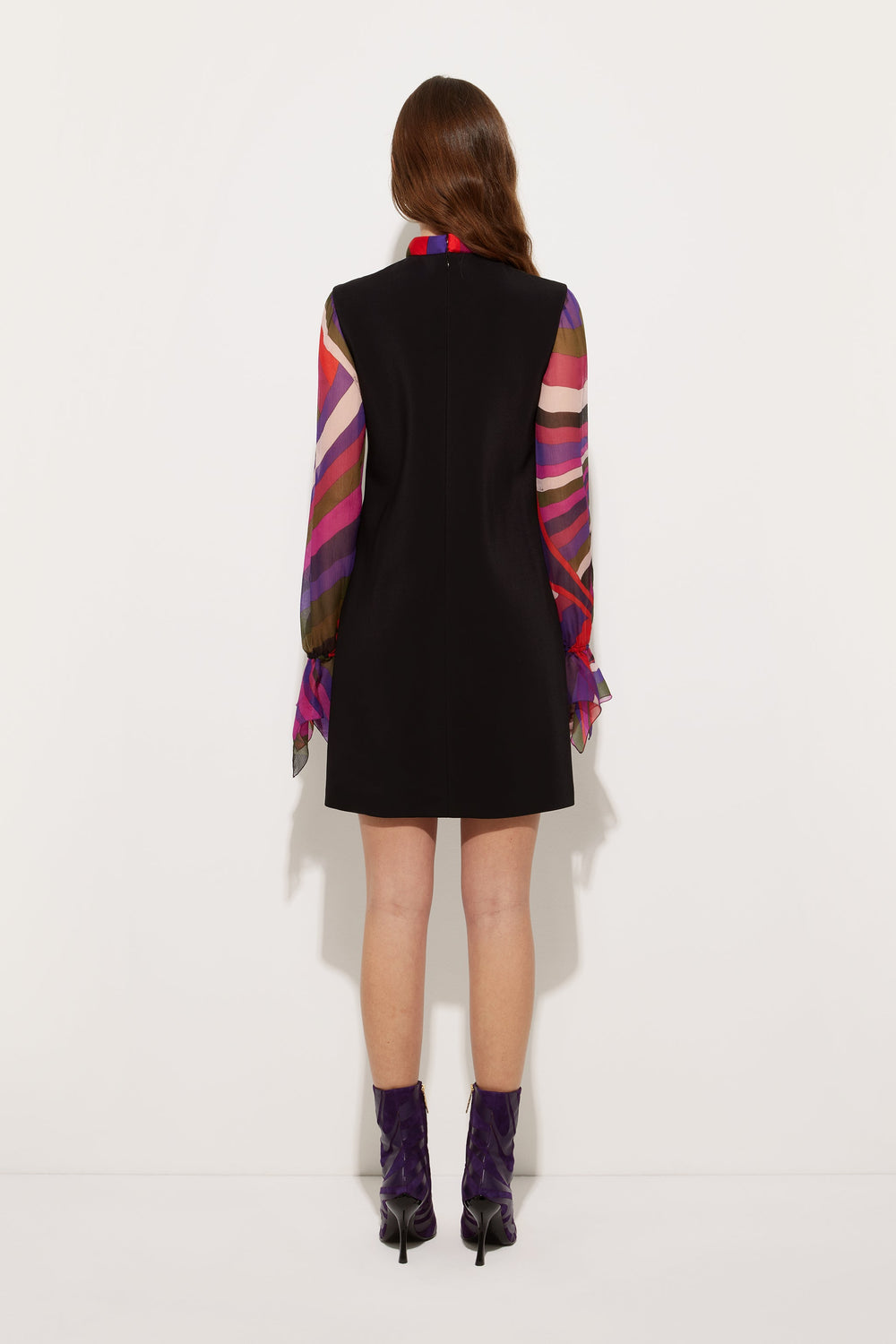 Printed Sleeve Sheath Dress
 WOMAN Pucci