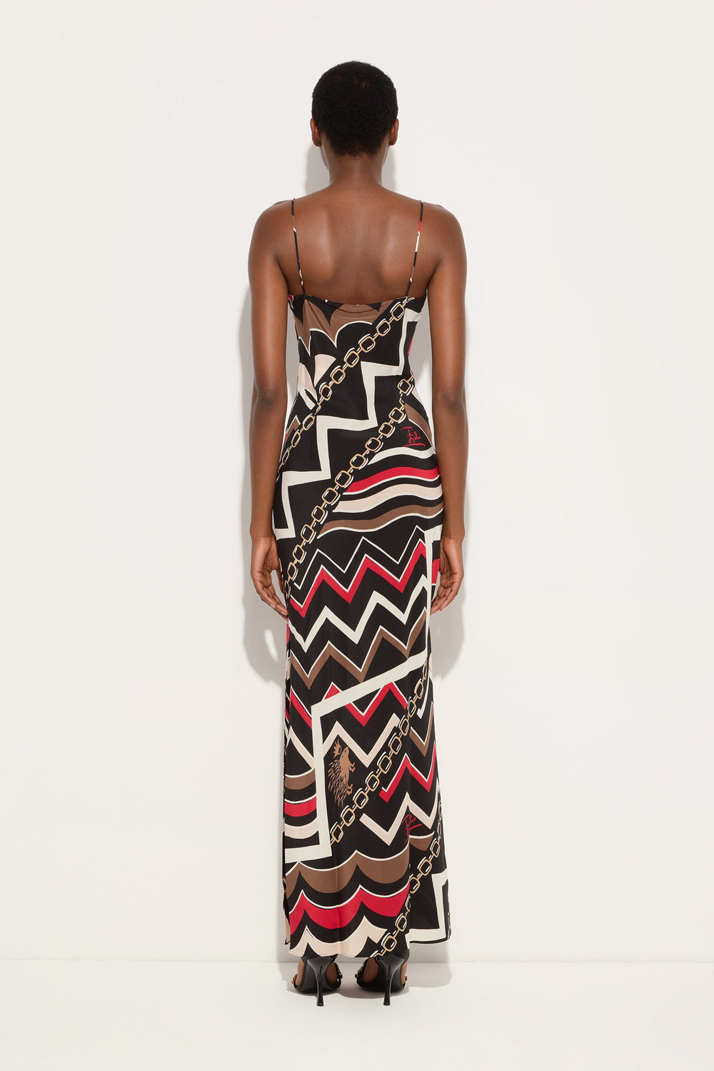 Istrice Print Long Dress
 WOMAN Pucci