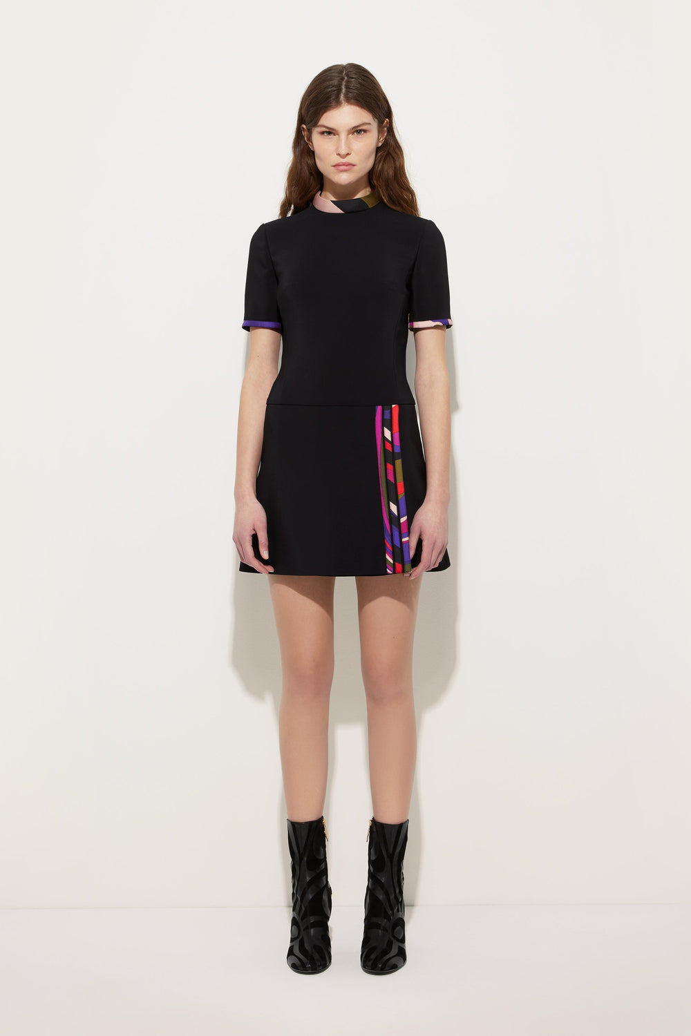 Flared Dress with Printed Details
 WOMAN Pucci