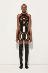Sleeveless Dress with Collane Embroidery
 WOMAN Pucci