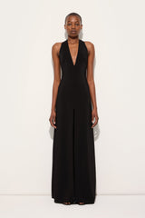 Long Dress with V-Neck and Slit
 WOMAN Pucci