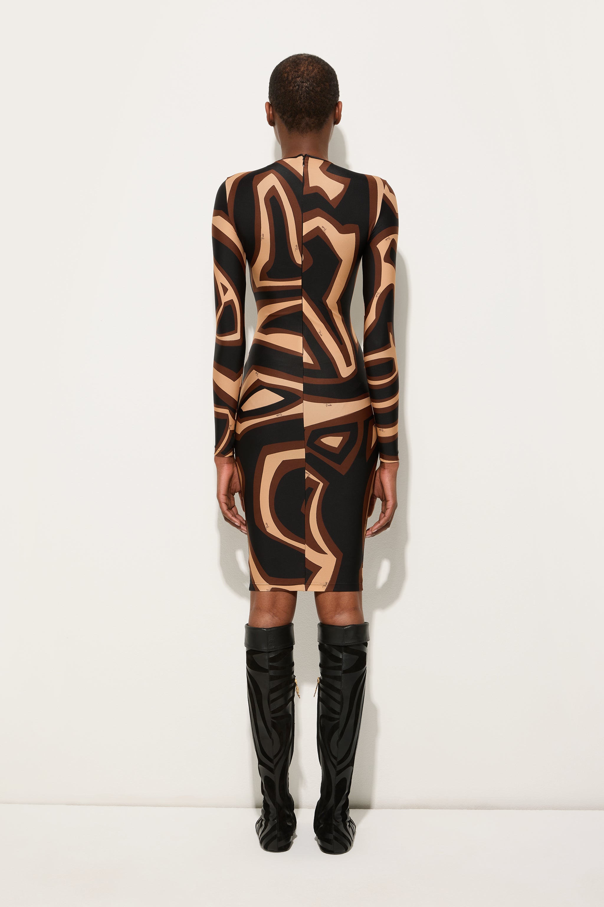 Labirinto Print Lycra Dress
 WOMAN Pucci