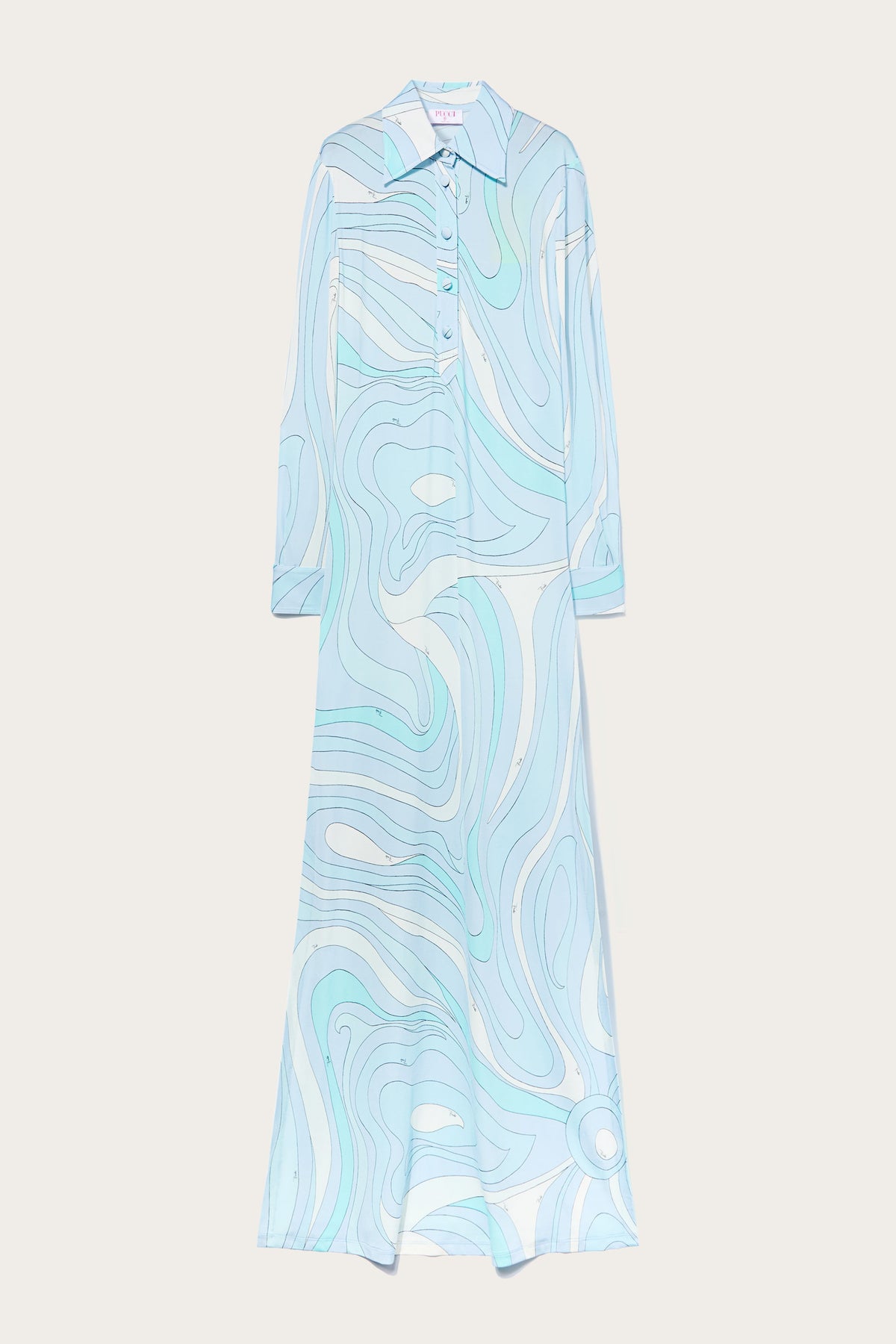 Marmo Print Chemisier Dress
 WOMAN Pucci