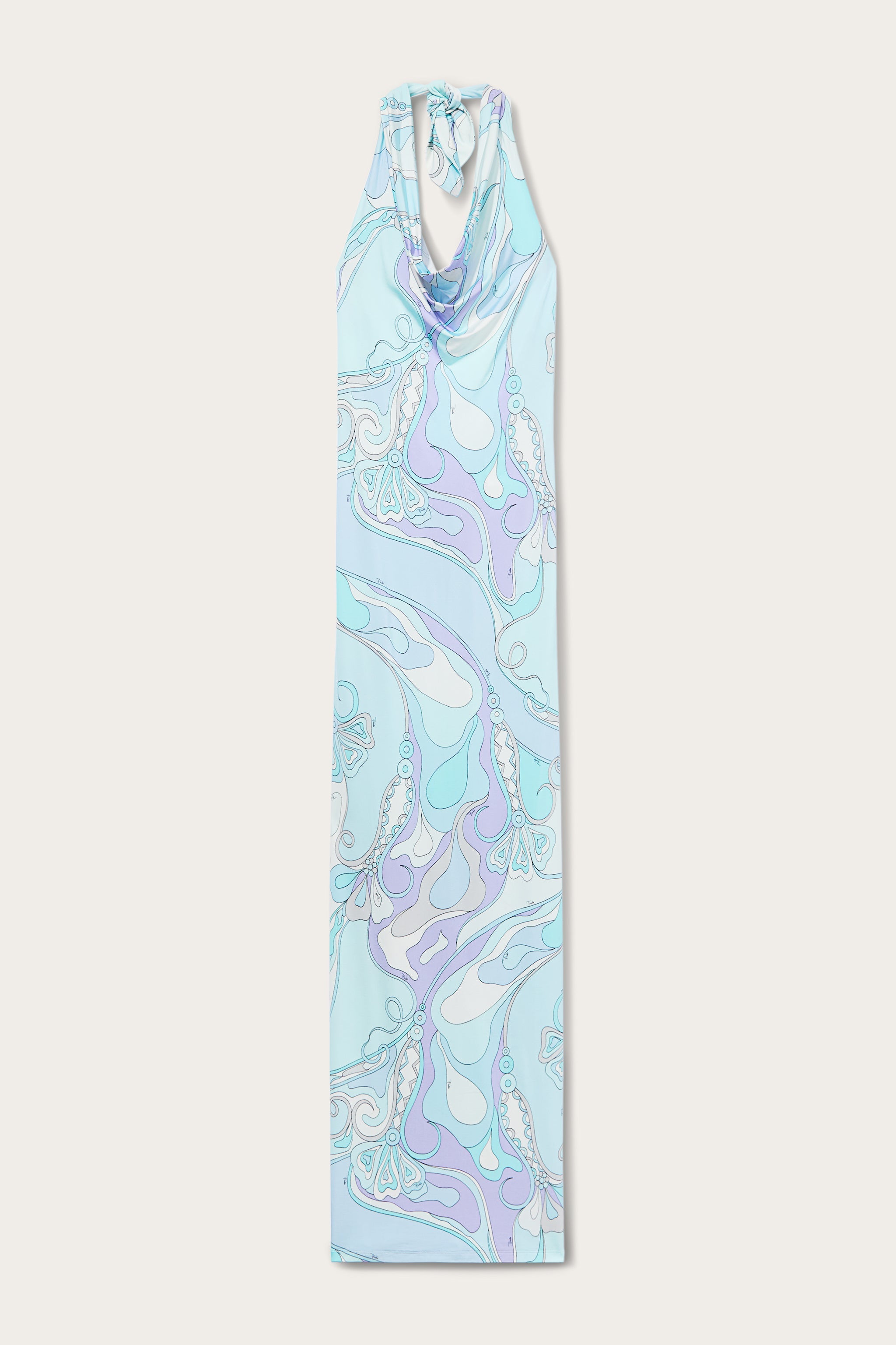 Orchidee Print Long Dress
 WOMAN Pucci