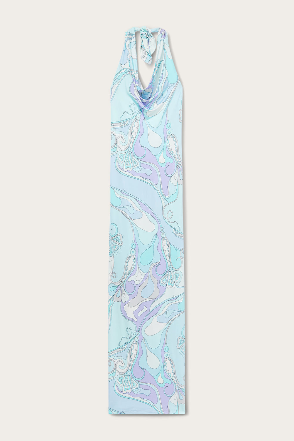 Orchidee Print Long Dress
 WOMAN Pucci