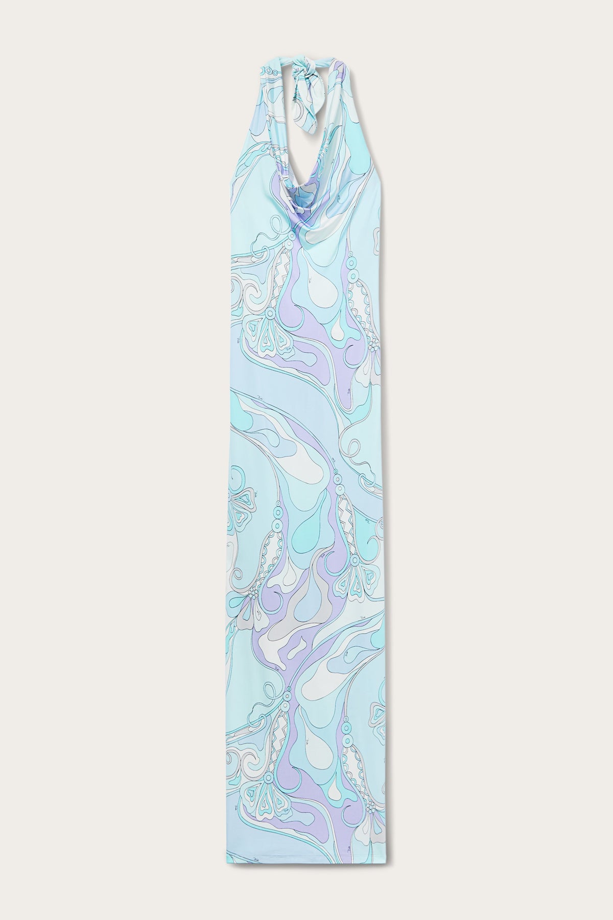 Orchidee Print Long Dress
 WOMAN Pucci