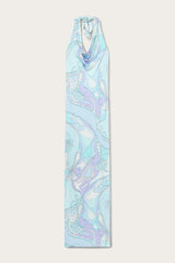 Orchidee Print Long Dress
 WOMAN Pucci