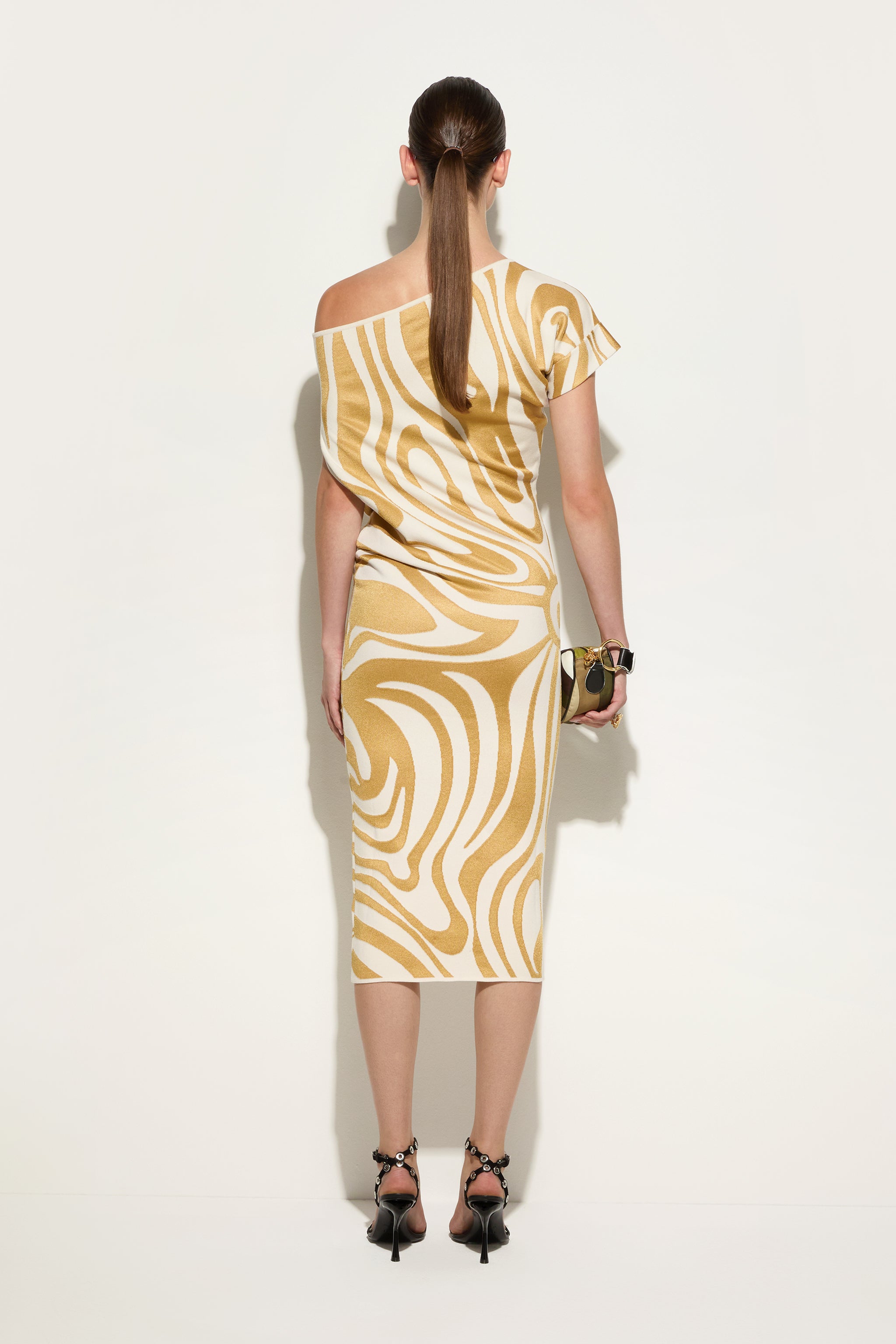 Draped Longuette Dress
 WOMAN Pucci