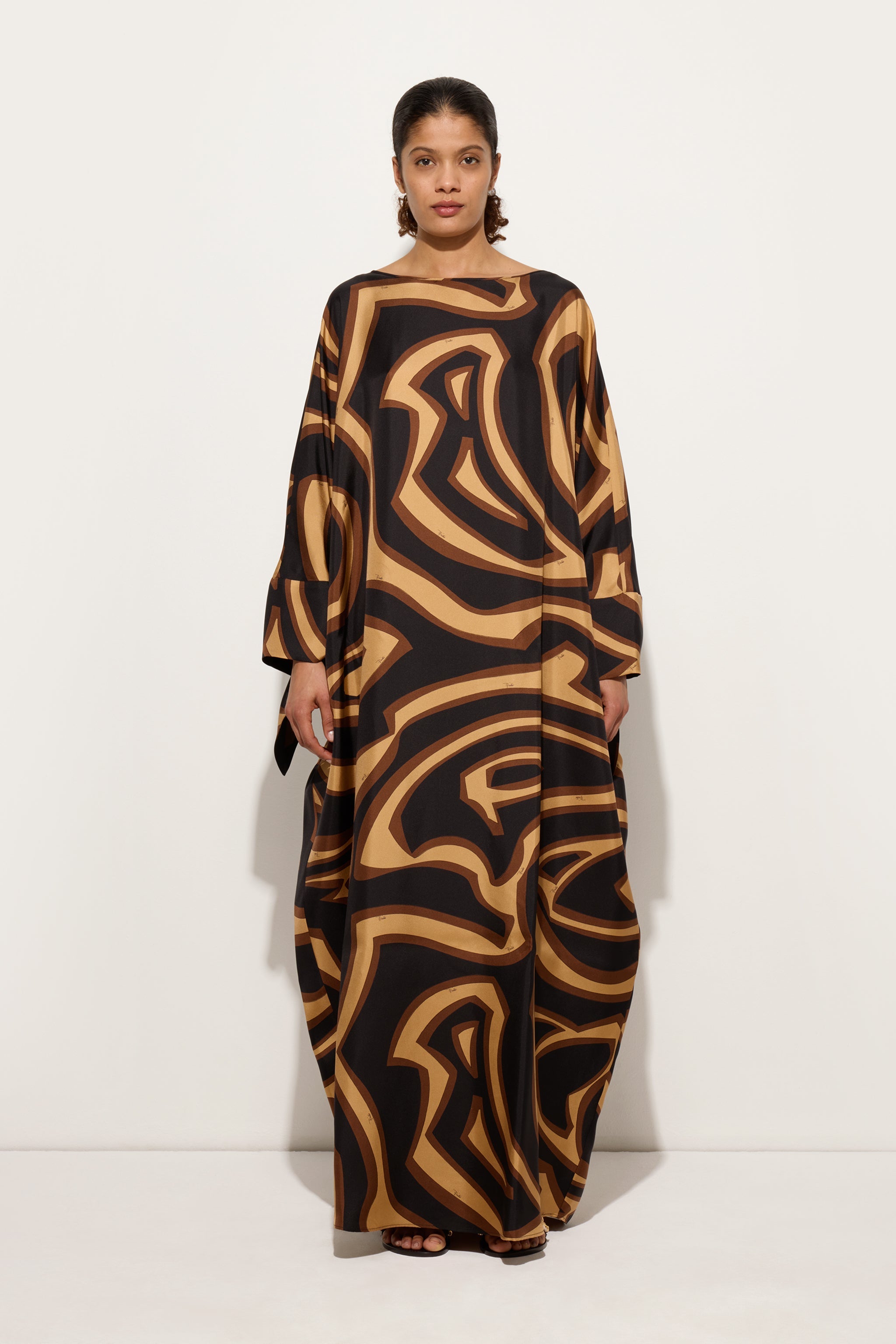 Labirinto Print Long Kaftan
 WOMAN Pucci