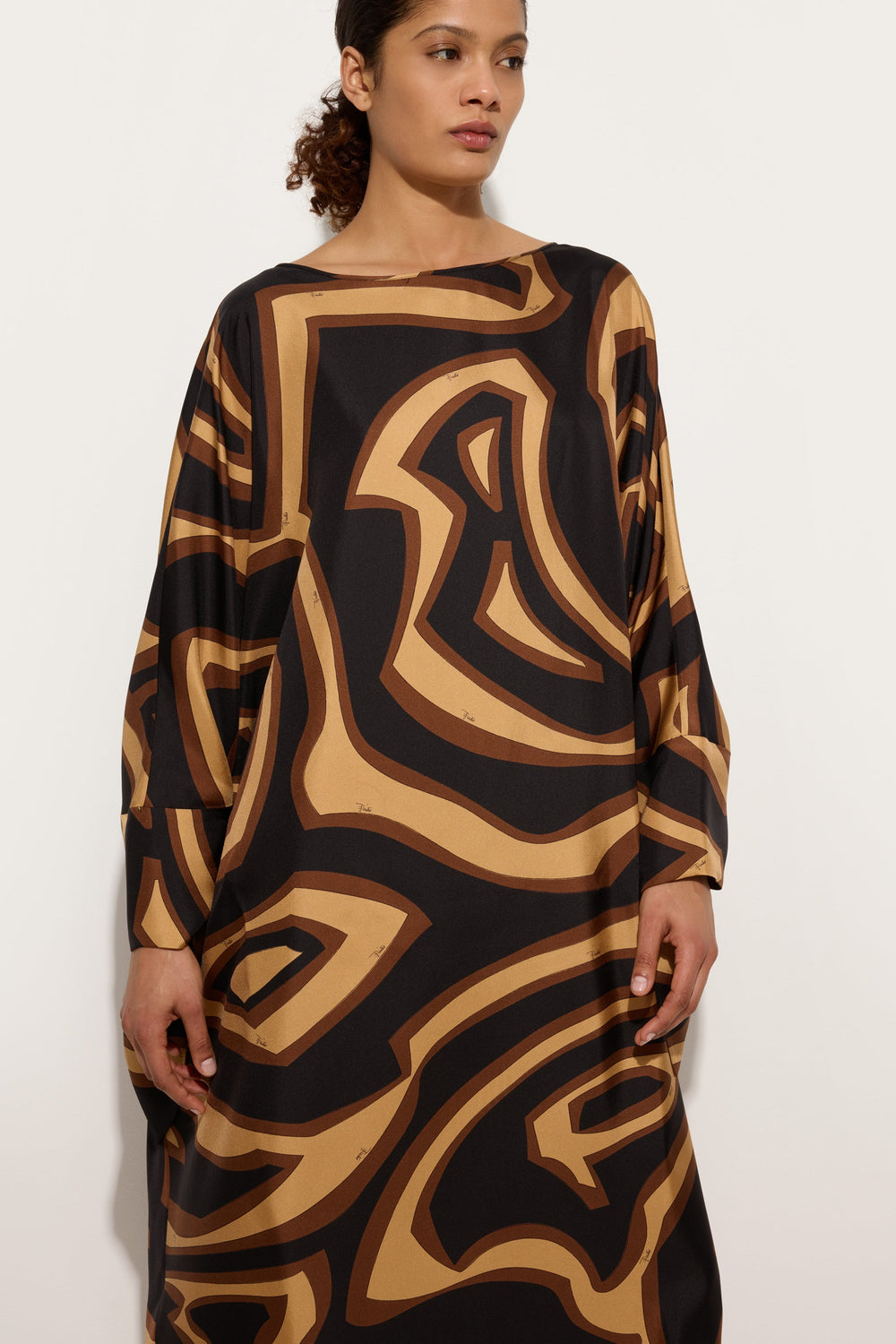 Labirinto Print Long Kaftan
 WOMAN Pucci