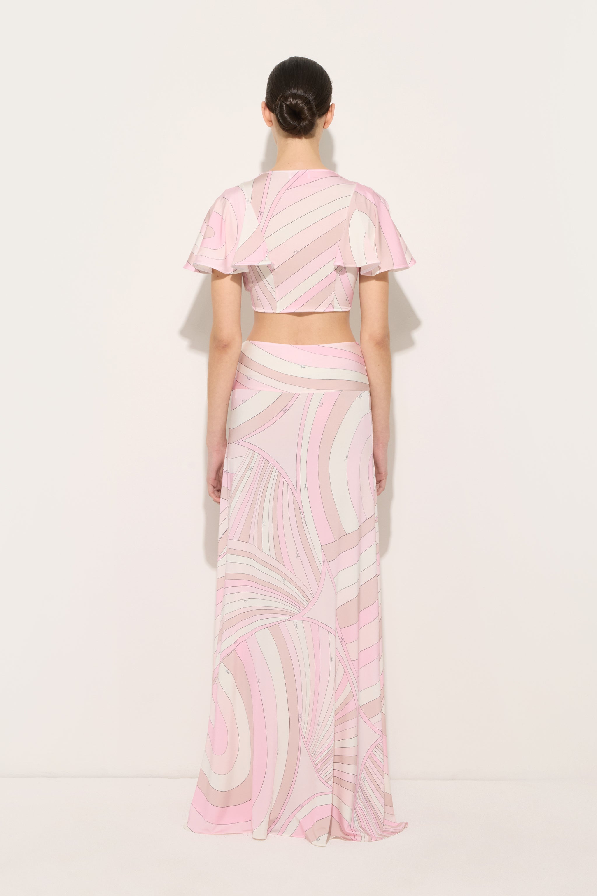 Iride Print Knot Top
 WOMAN Pucci