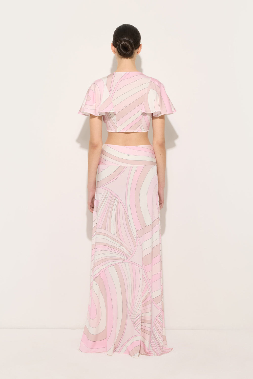 Iride Print Knot Top
 WOMAN Pucci