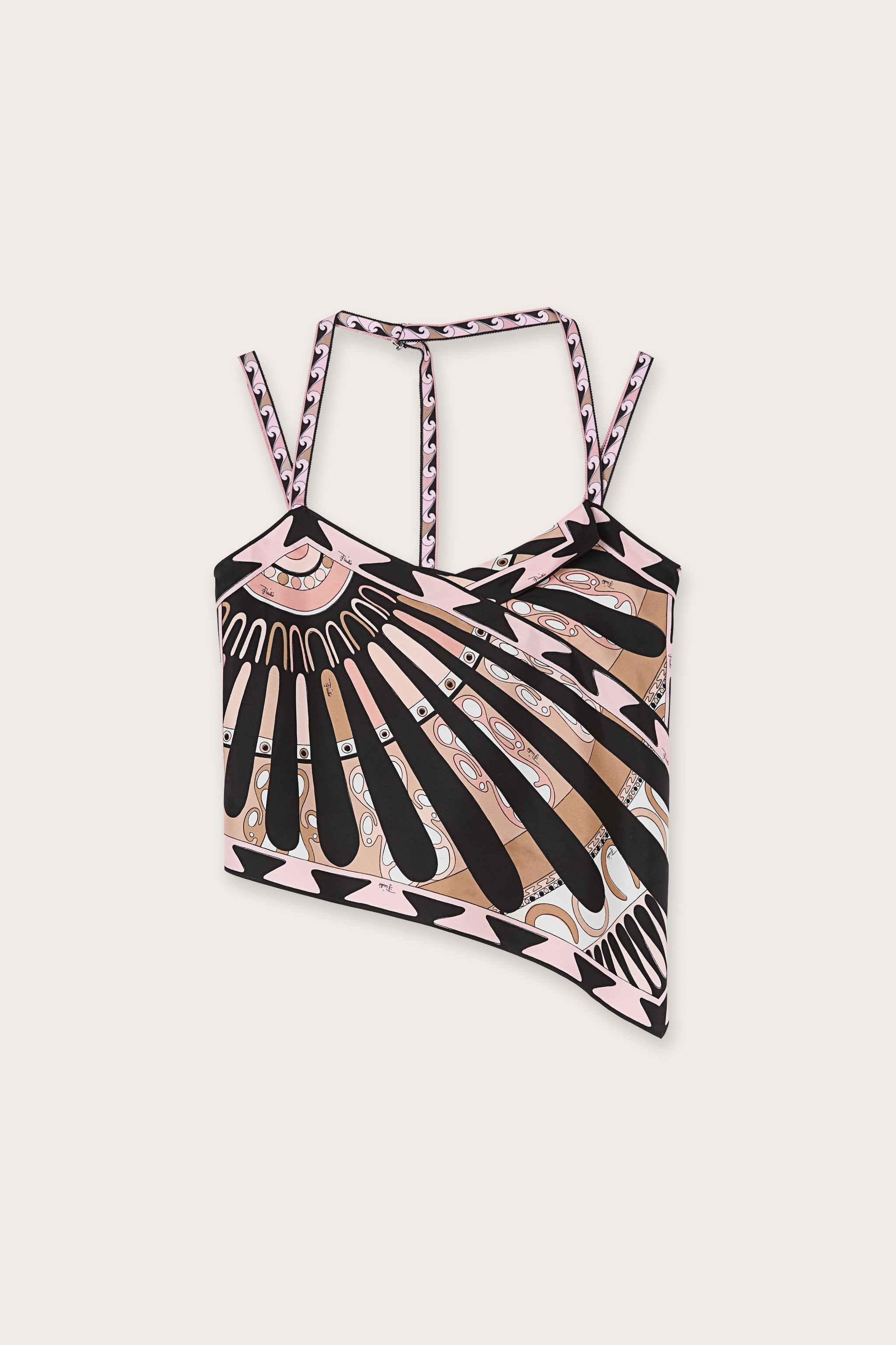 Soleil Print Silk Scarf Top
 WOMAN Pucci