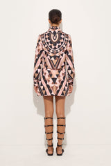 Manuba Print Silk Crop Shirt
 WOMAN Pucci