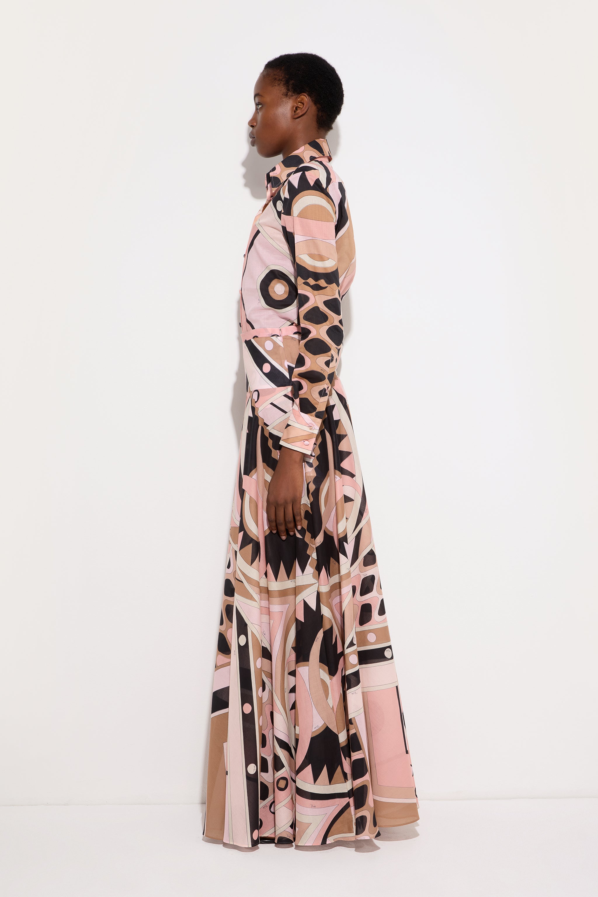 Vivara Print Cotton Shirt
 WOMAN Pucci