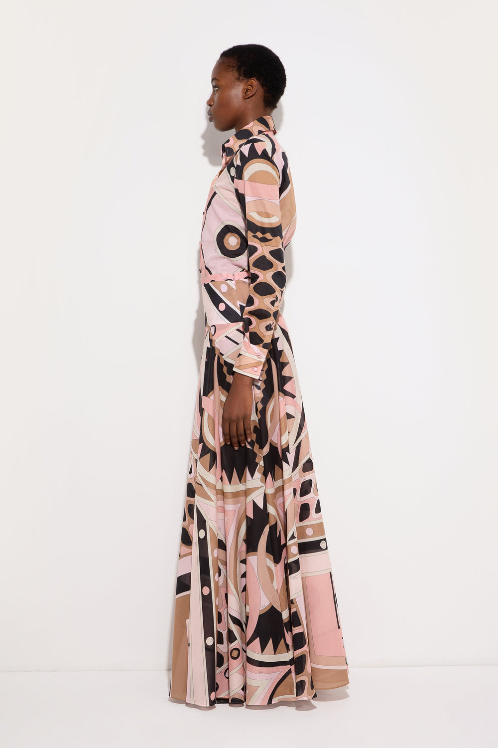 Vivara Print Cotton Shirt
 WOMAN Pucci