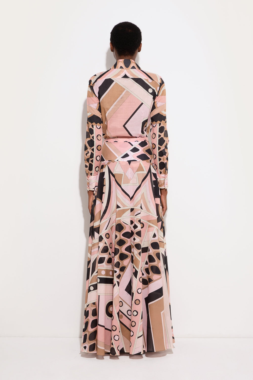 Vivara Print Cotton Shirt
 WOMAN Pucci