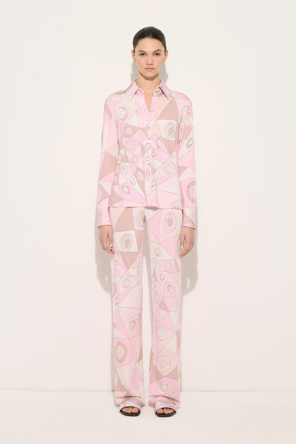 Occhi Print Jersey Shirt
 WOMAN Pucci