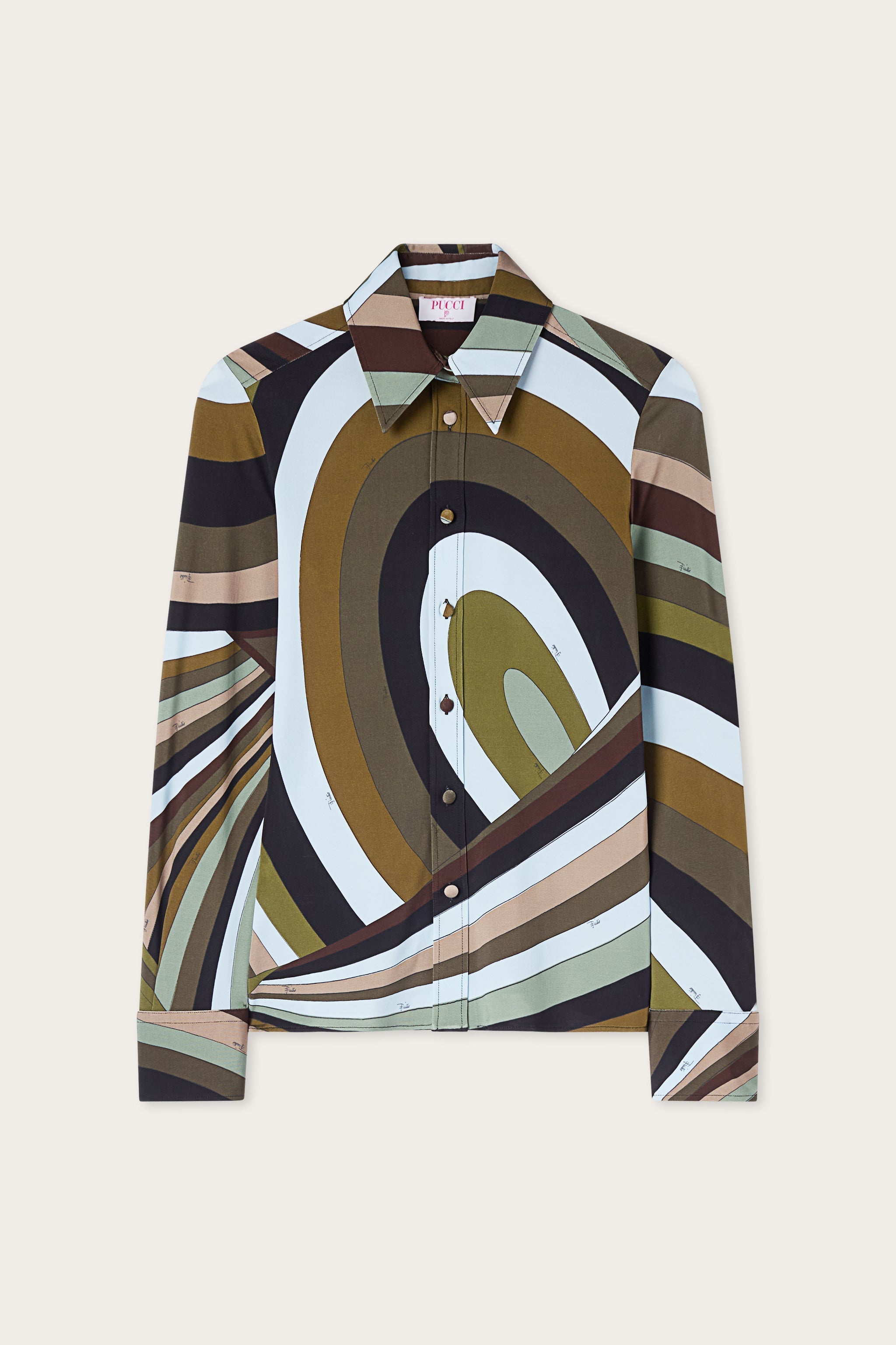 Iride Print Shirt
 WOMAN Pucci